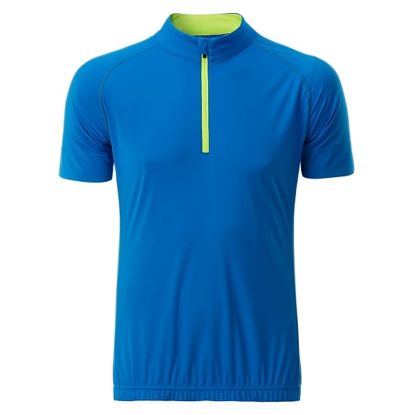 BIKE-T-HALF-ZIP-UOMO-Blu/Giallo